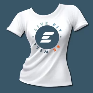 Experience Live Fit Be Well T-shirt (White)